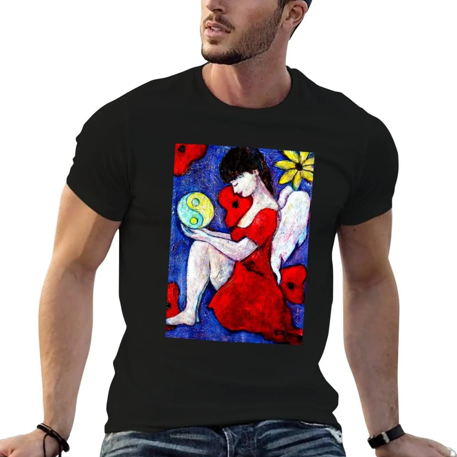 Karma, Angel image part of an Angel oracle card deck – MeMoment angel cards T-Shirt t shirt man luxury T-Shirt