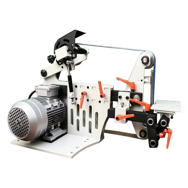 Smerigliatrice Industriale Multifunzione 2*72 Pollici, Mini Smerigliatrice Elettrica Portatile, Levigatrice a Nastro 2 X 72 Pollici