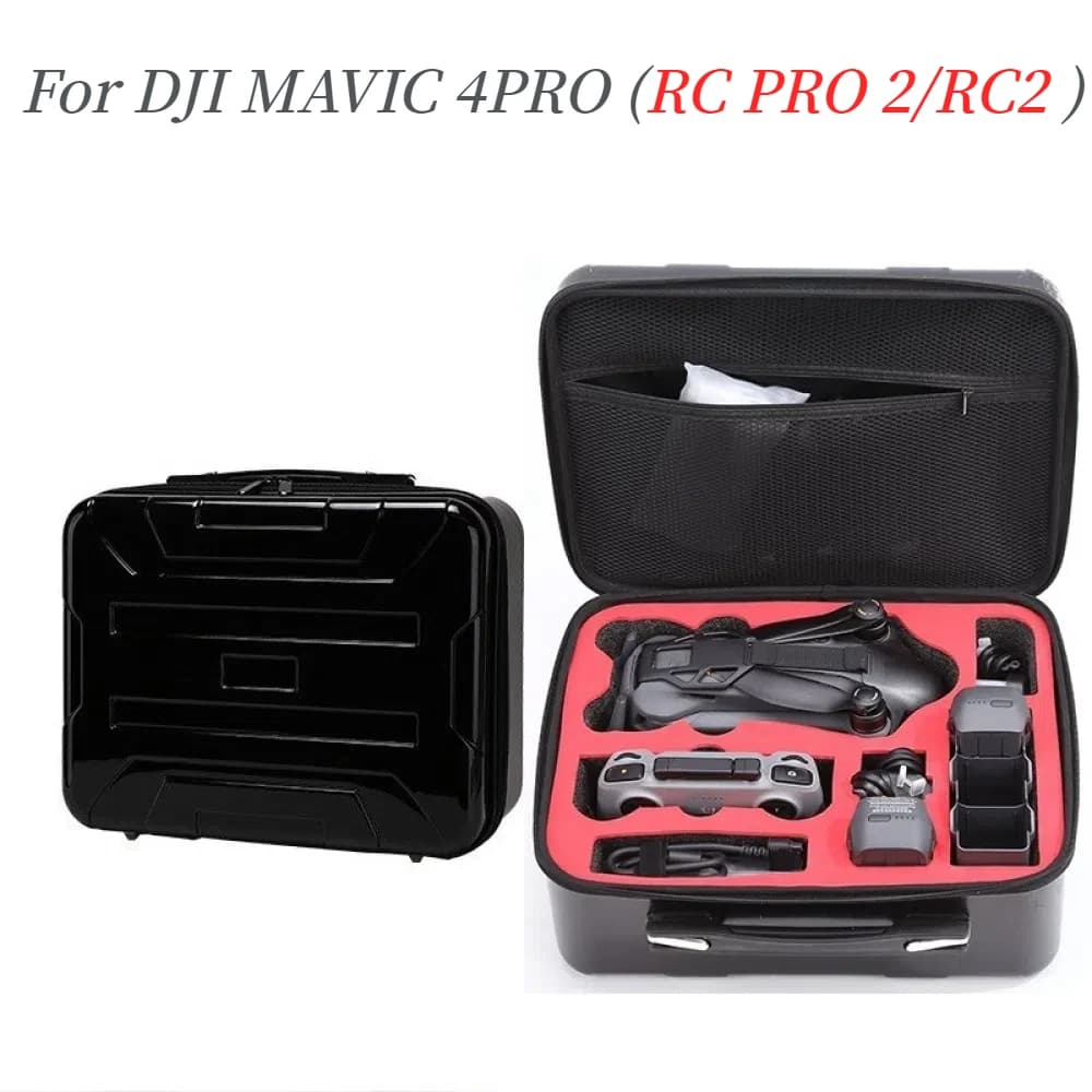 For DJI MAVIC 4 PRO (RC PRO 2/RC2 ) Storage Box Organizer Shoulder Bag Carry Case For RC PRO 2/RC2 Remote Control Accessories