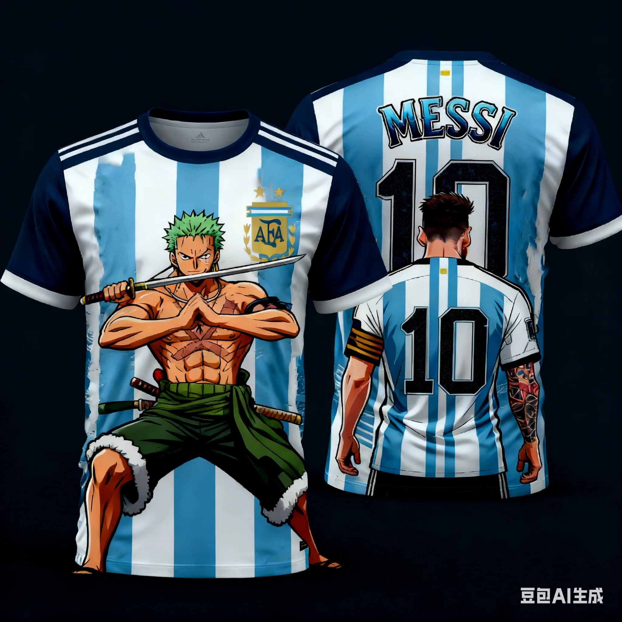 2526 Nuova Maglietta Estiva Bandai Anime One Piece Luffy Oversize 3D Multifunzionale per Adulti e Bambini