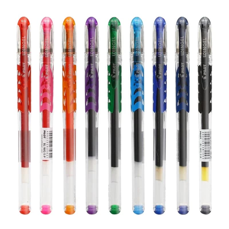 Giappone PILOT Penna Gel Colore 0.5mm BL-WG-5 Slider Penna Gel Ad Asciugatura Rapida Carino Stazionario Kawaii Materiale Scolastico 1 PZ