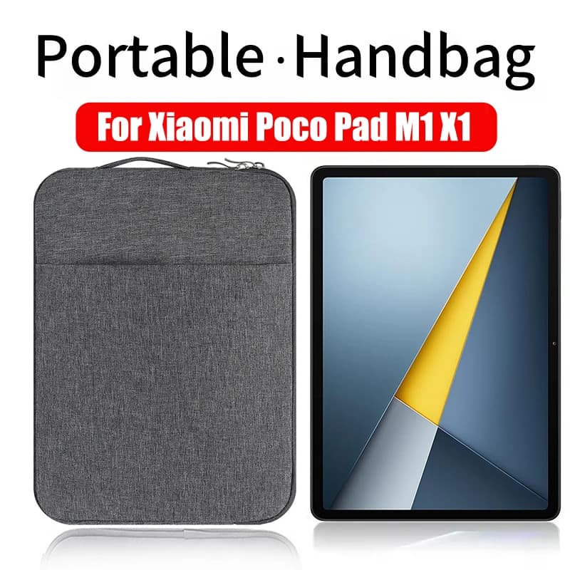 Borsa per Laptop per Xiaomi Poco Pad M1 12.1 X1 11.2, Custodia per Redmi Pad Pro 12.1 SE 11 pollici, K Pad 7 8 Pro 11.2, Accessori per Tablet