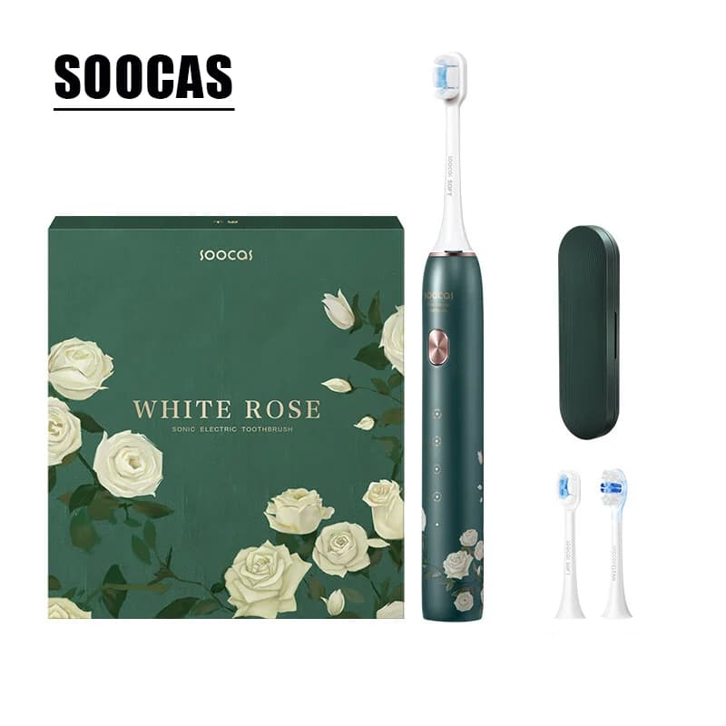 SOOCAS Van Gogh X3S Adult Intelligent Electric Toothbrush IPX7 Ultrasonic Sonic Toothbrush Waterproof USB Updated Fast Rechargeable
