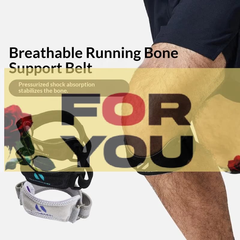 【OD】1 Pezzo Fascia per Tendine Rotulee, Supporto per Ginocchio per Escursionismo, Basket, Corsa, Tennis, Pallavolo, Squat