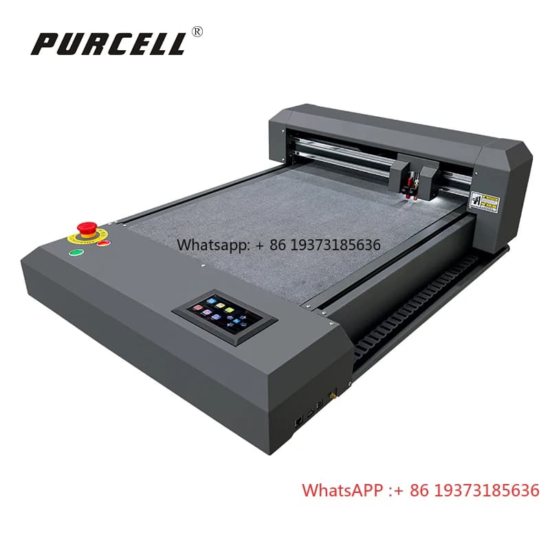 3550 Macchina da taglio a letto piatto a doppia testa che piega la tagliatrice per plotter di carta con scatola per taglierina per adesivi in vinile A3 A4