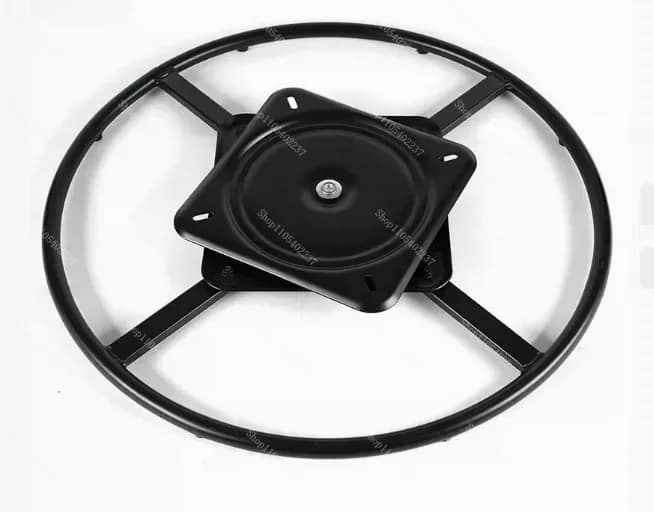 360 Degree Swivel Plate for Chair Turntable Hardware Rotary Disc Furniture Seat Base Iron Frame