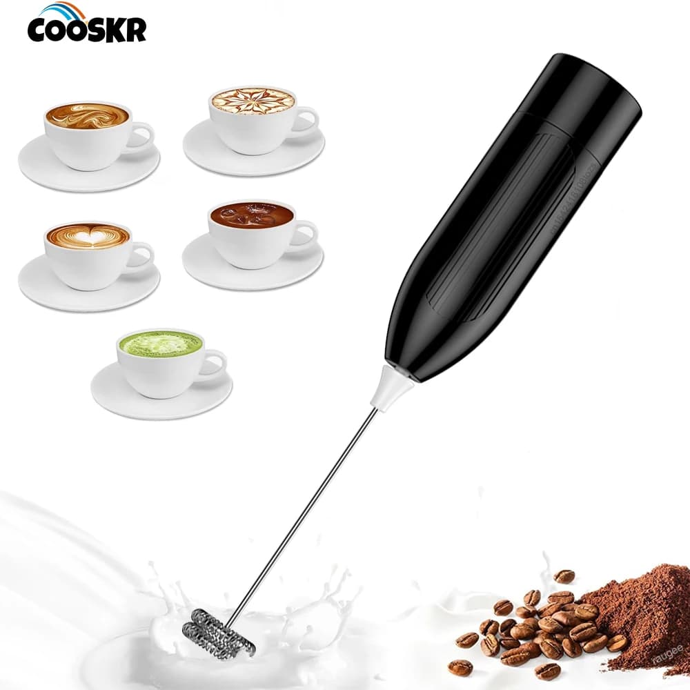Mini Framed Wireless Portable Milk Foam Machine Electric Rotating Machine For Coffee Capuchin Maker Montalatte