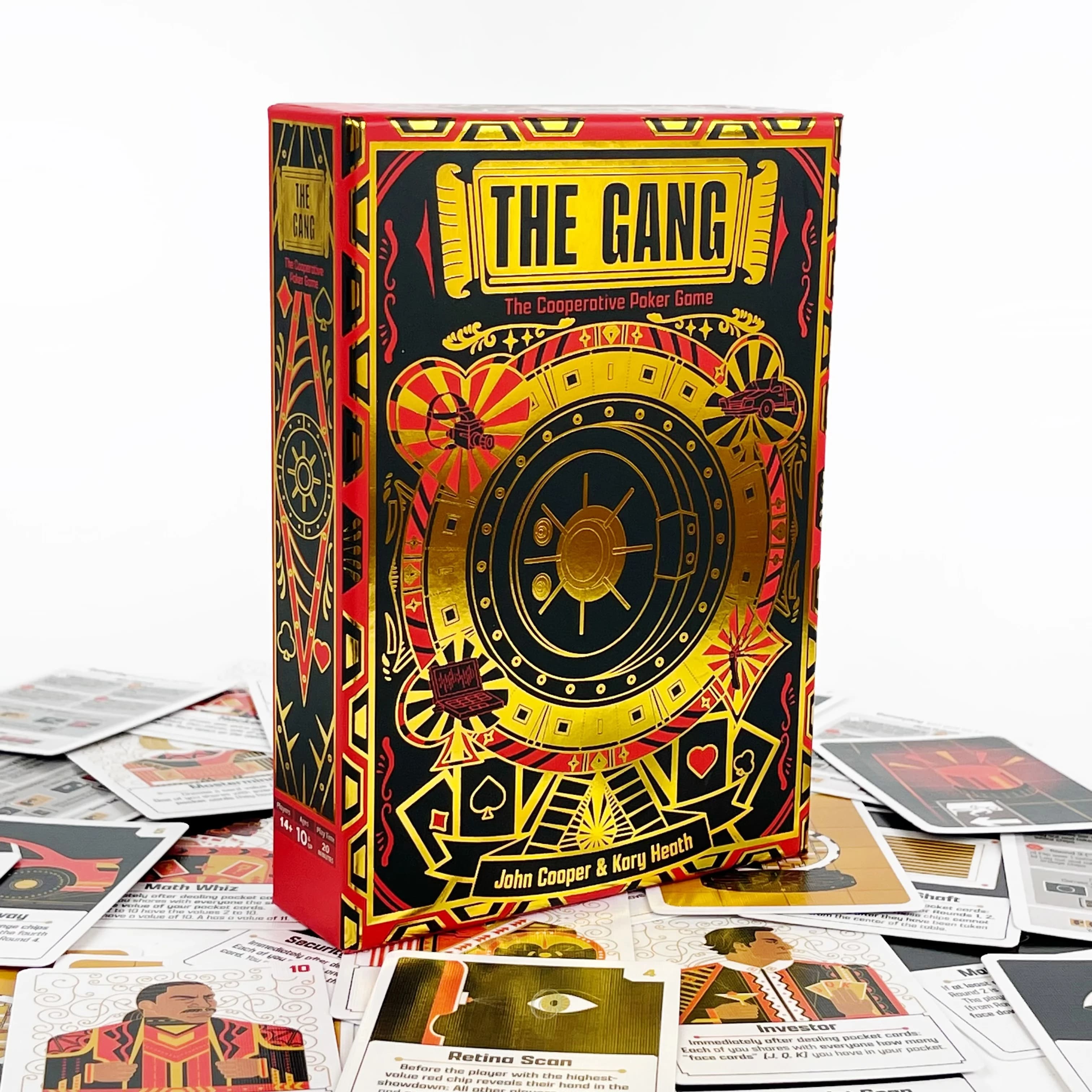 Gioco di carte: THE GANG – Gioco di strategia in stile Texas Hold'em, vincitore del premio SDJ, essenziale per le serate di gioco in famiglia