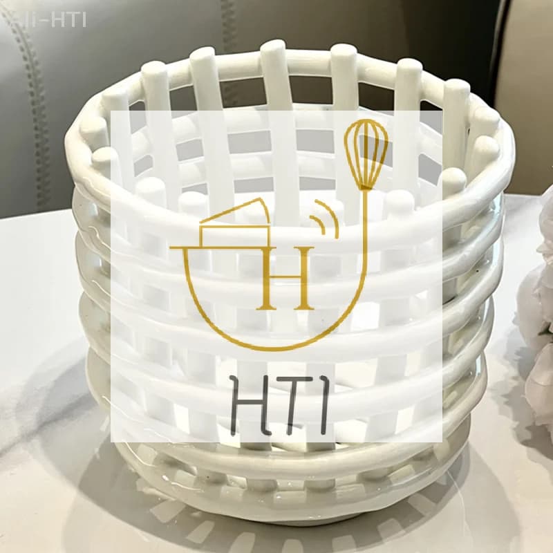 1 Pezzo Cestino Porta Pennelli da Trucco per Casa, Organizer da Scrivania per Penne, Scolapiatti per Bacchette e Cucchiai da Cucina, Contenitore Porta Pennelli da Trucco