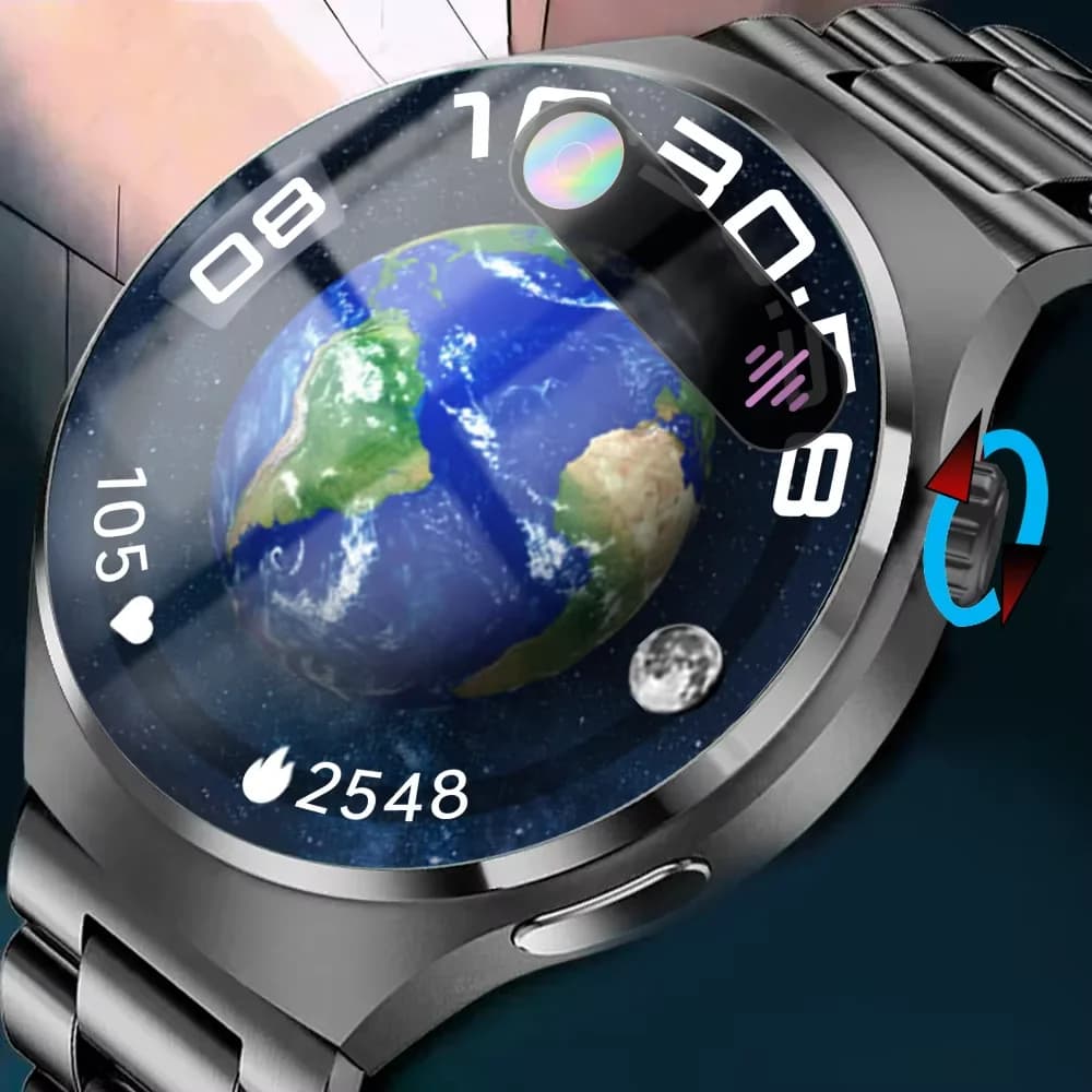 LAXASFIT Smart Watch 1.52 Inch Men's Smartwatch Women's Gift Smartwatch Sports Watch Bluetooth Phone Watch Sports Android IOS Watch