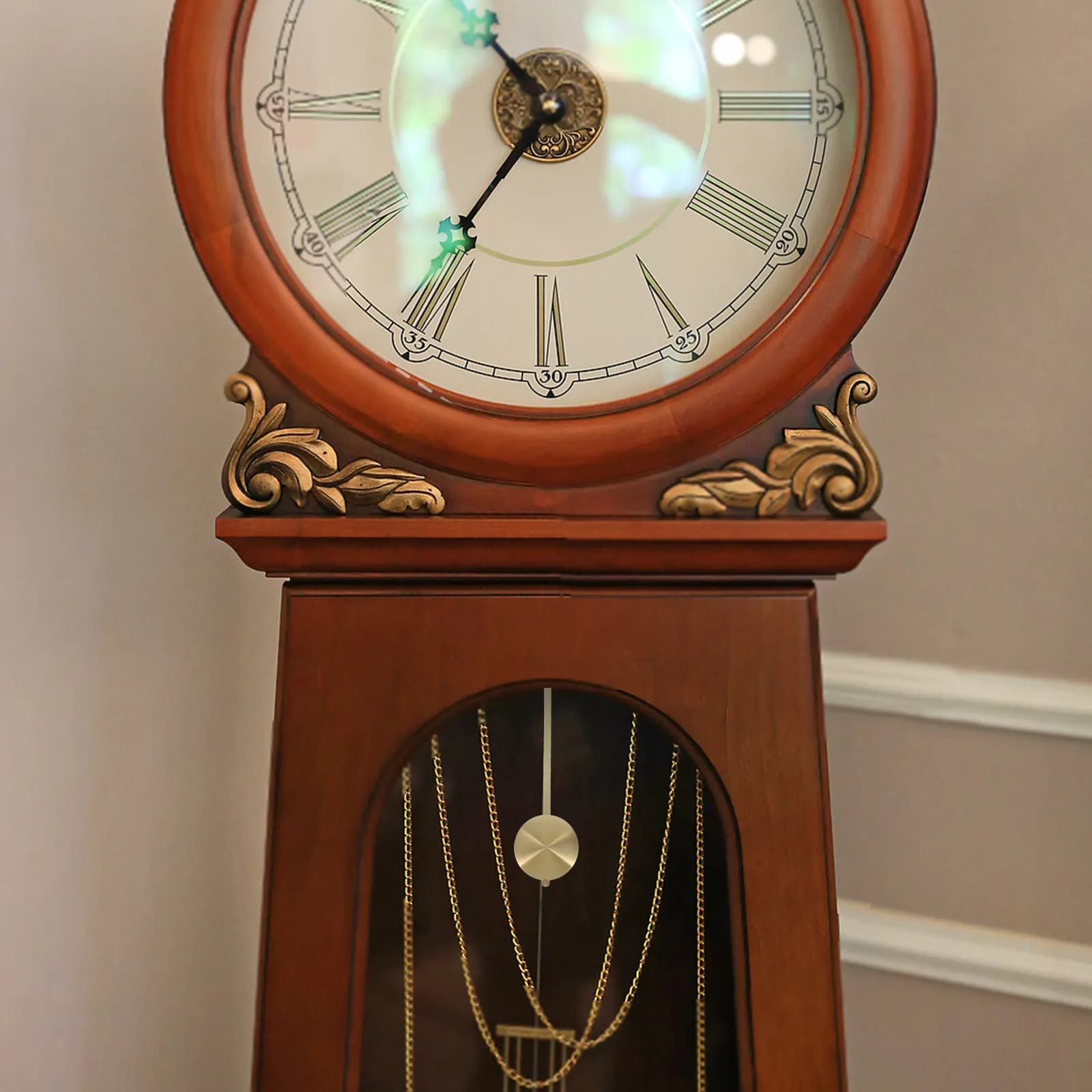 Gold Clock Pendulum Metal Replacement for Wall Clock Quartz Mechanism DIY Repair Part Retro Home Decor Replacement Pendulum