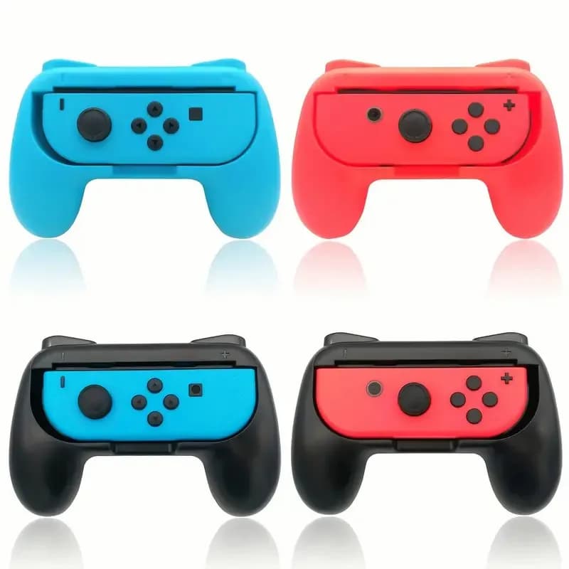 Supporto per staffa Joycon da 2 pezzi compatibile per Nintendo Switch e controller OLED JOY CON Gamepad Maniglia Accessori per impugnatura