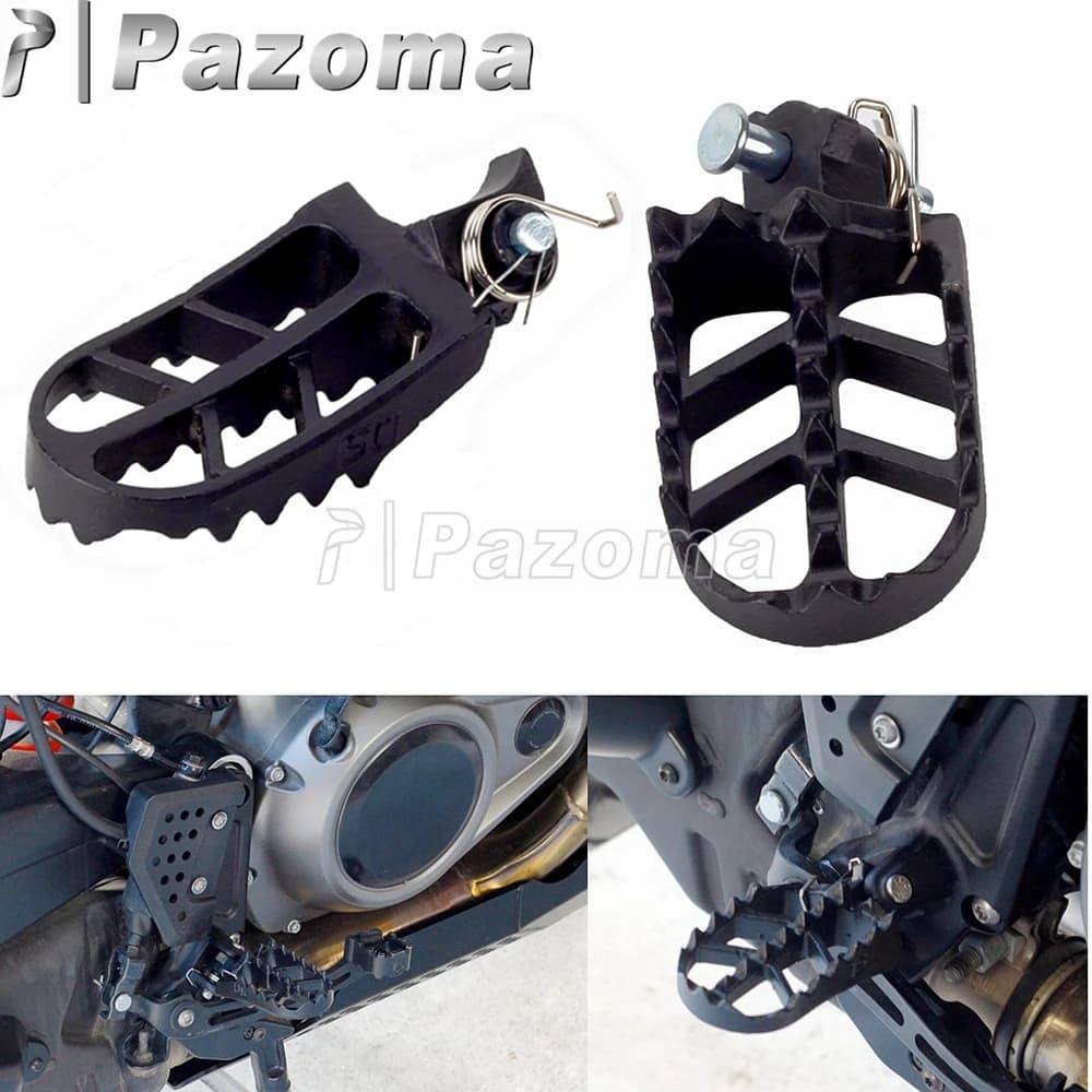 Moto pedane pedali poggiapiedi in acciaio pedane poggiapiedi per Harley Pan America RA1250 RA1250S RA 1250 1250S 2020 2021-Later