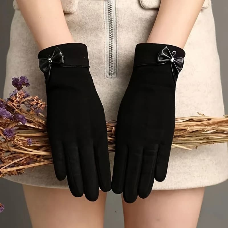 Winter Women's Touch Screen Hot Clothing Outdoor Gloves Versatile Gloves, Essential Hot Gloves for Cycling/Commuting/Traveling