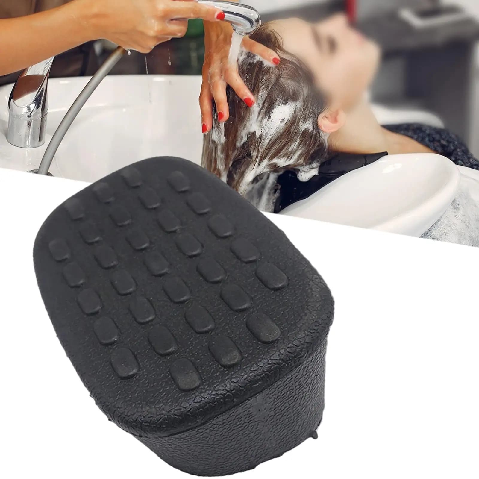 Portable Neck Support Bearing for Salon, Professional Tool Washer Neck Pillow for Salon Sink for Barber Home