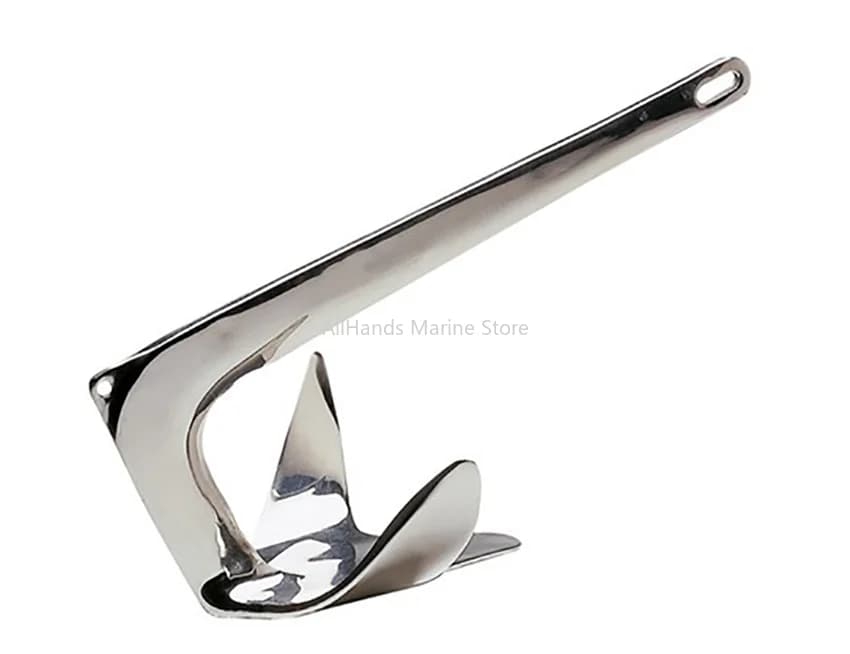 40kg AISI316 Stainless Steel Boat Marine Bruce Cast Anchor For Sale