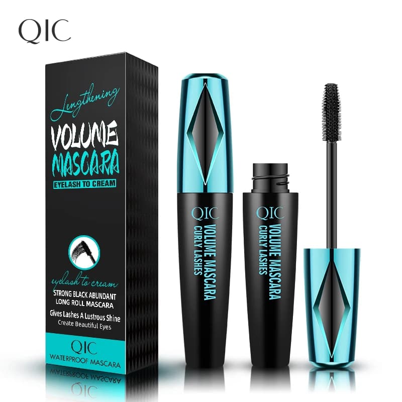 Mascara Volumizzante Effetto 4D, Allungante Naturale, Impermeabile e Anti-sbavatura