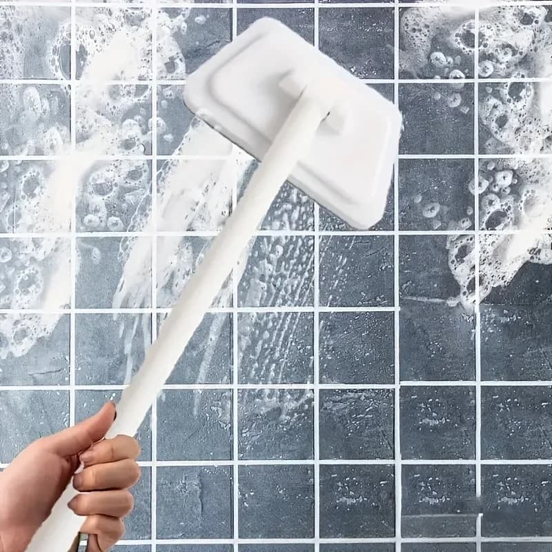 1 spazzola per pulizia multiuso - nucleo di ricambio in spugna - pulizia manuale della toilette della cucina del bagno, del soggiorno, della camera da letto