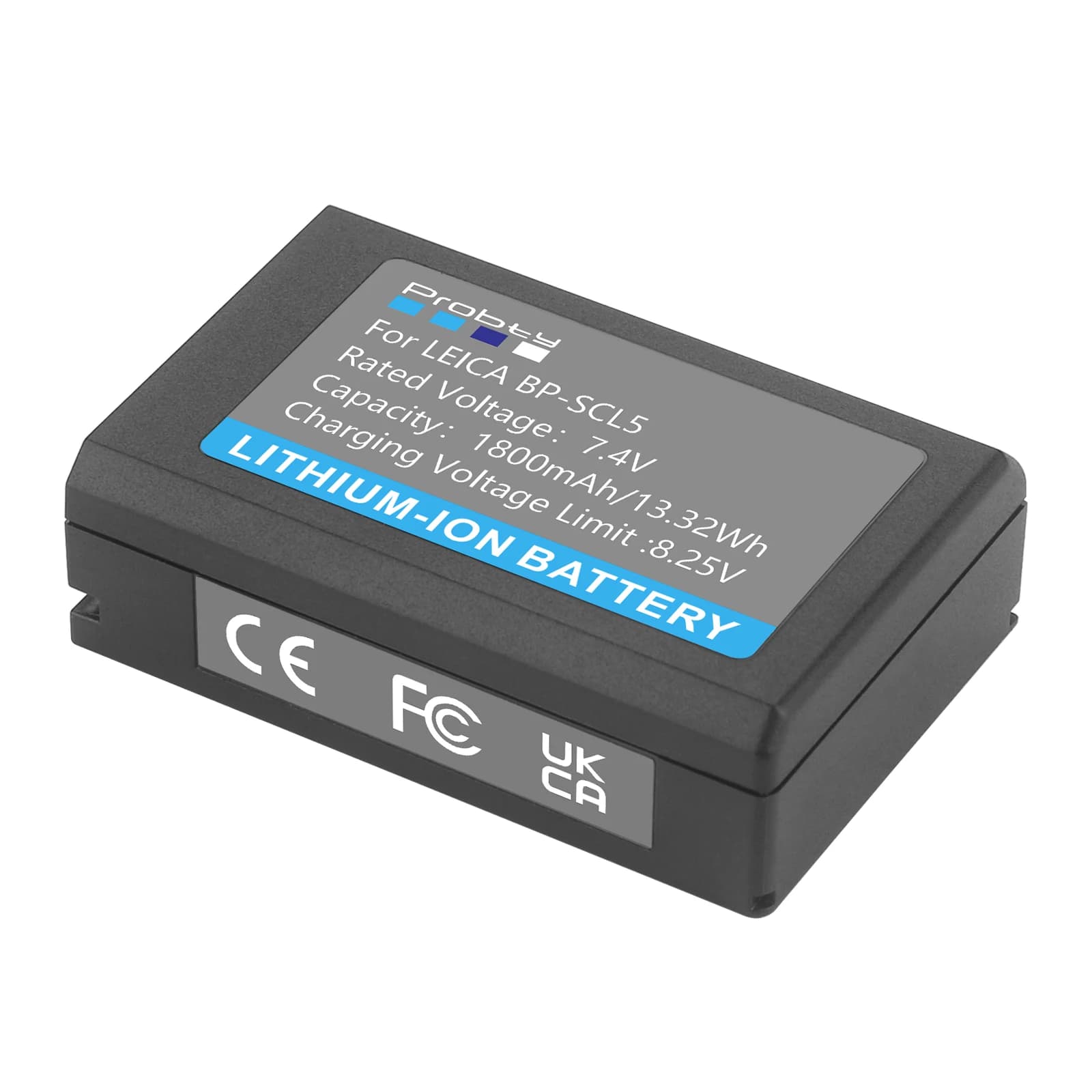 Batteria BP-SCL5 1800mAh per fotocamera Leica M10 M10-R M10-P Batteria BPSCL5
