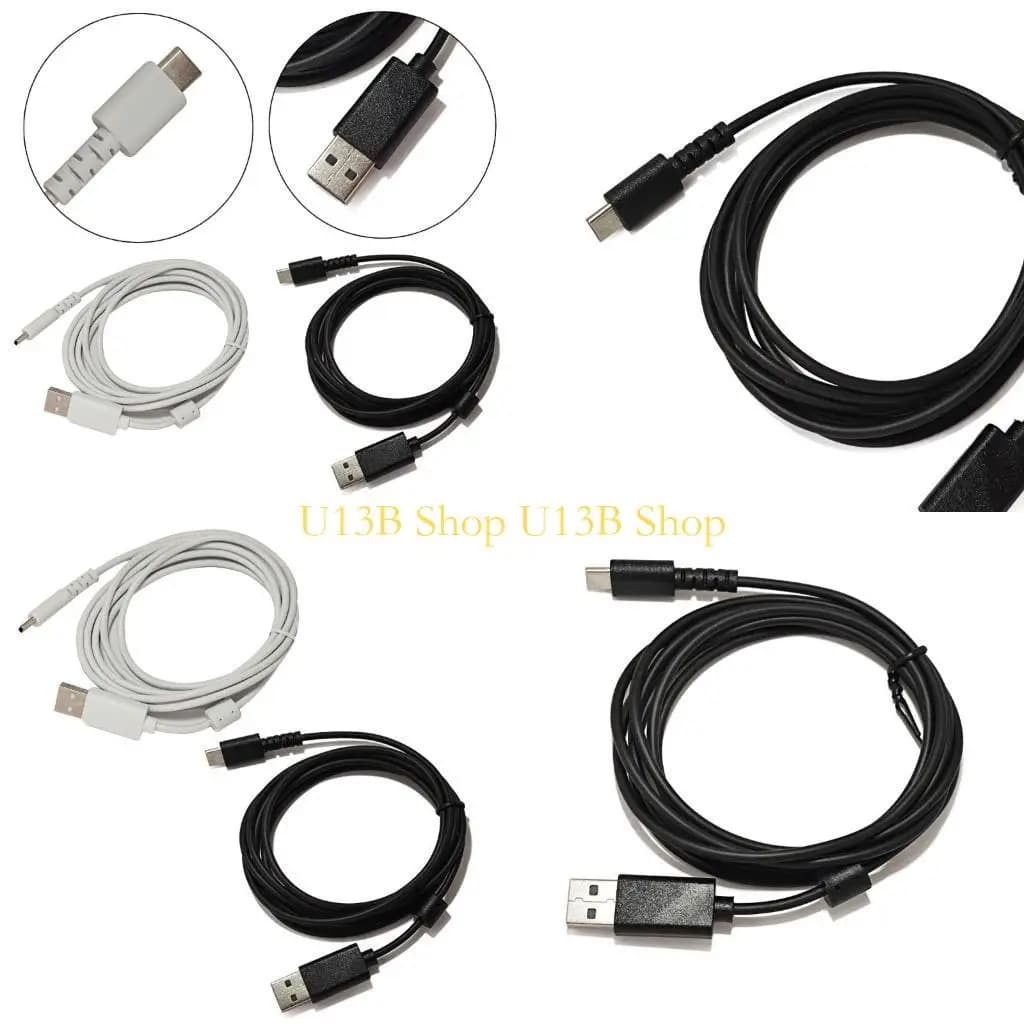 USB Type C U13B Gaming Headphone Cable for Multifunction GPRO X Wireless Headphone Charging Cable