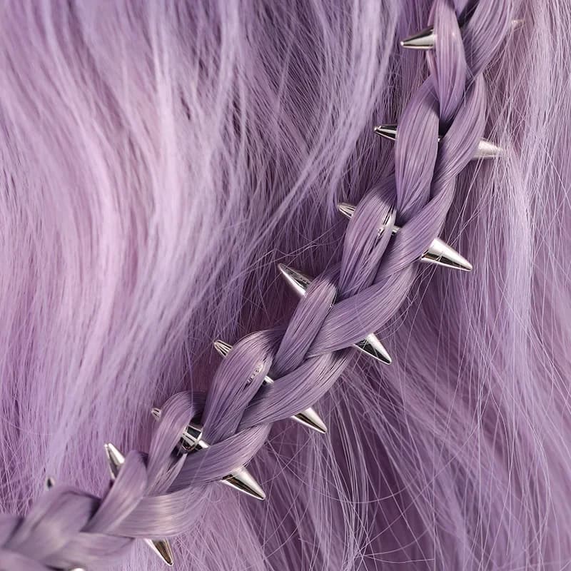 10PCS Headwear rivetti per capelli intrecciati fibbie per capelli fai da te fibbie per anelli a treccia sporca gioielli per capelli accessori per capelli per le donne