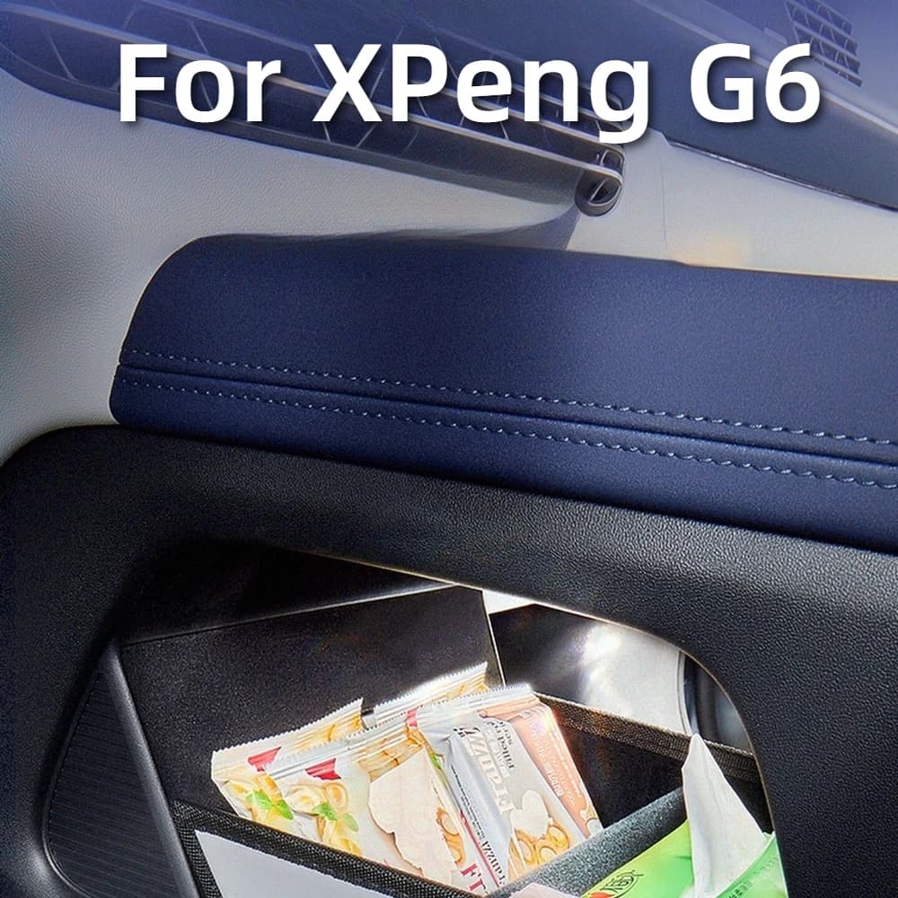 Per XPeng G6 Console centrale Scatola portaoggetti per strato inferiore Organizzatore per auto Modifica interna