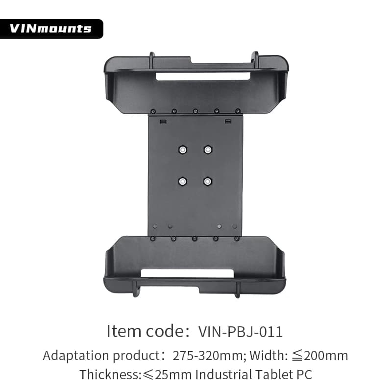 VINmounts Adatto per supporto per tablet FZ-G1,Compatibile con tutte le tablet entro 293 * 200 mm e 25 mm di spessore VIN-PBJ-011