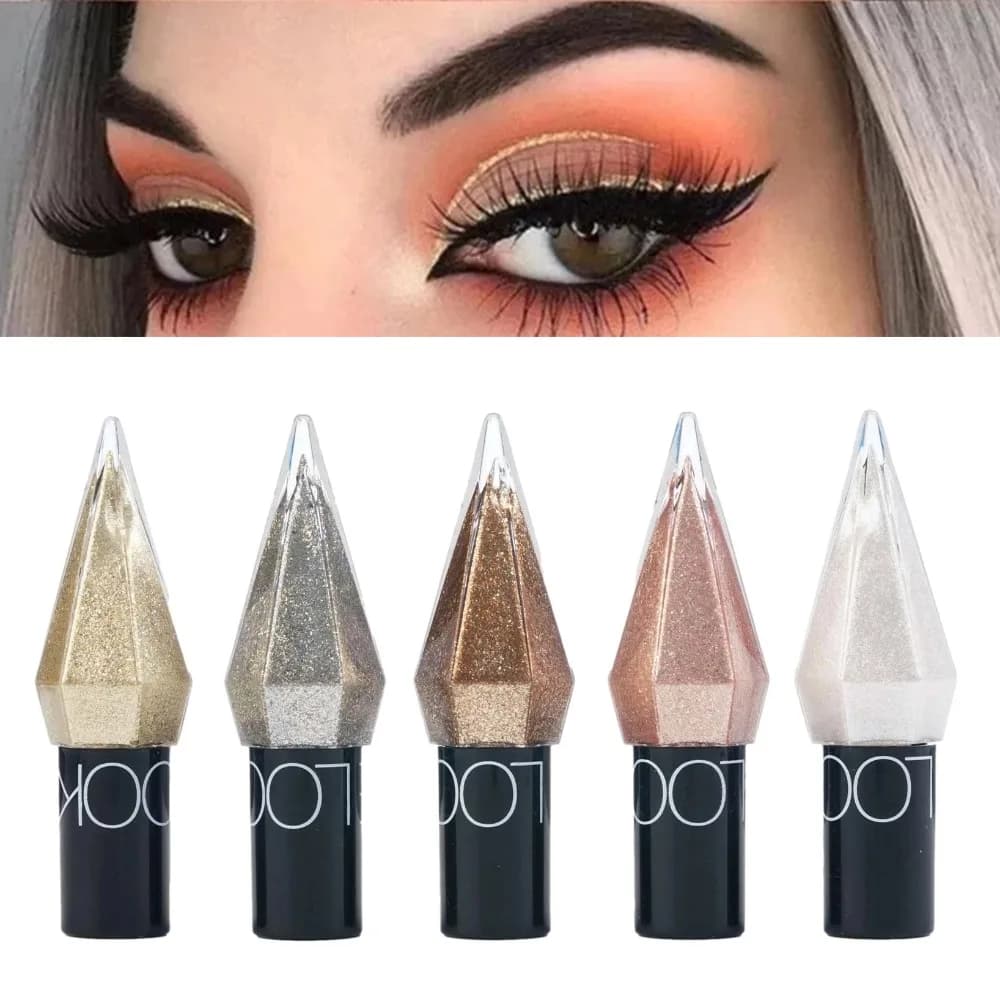 Eyeliner Diamond Polished, Liquid Umbrella, Shining Eyes, Flash Umbrella, Eyeliner Silk Effect, Eyeliner Eyeliner, Eyeliner
