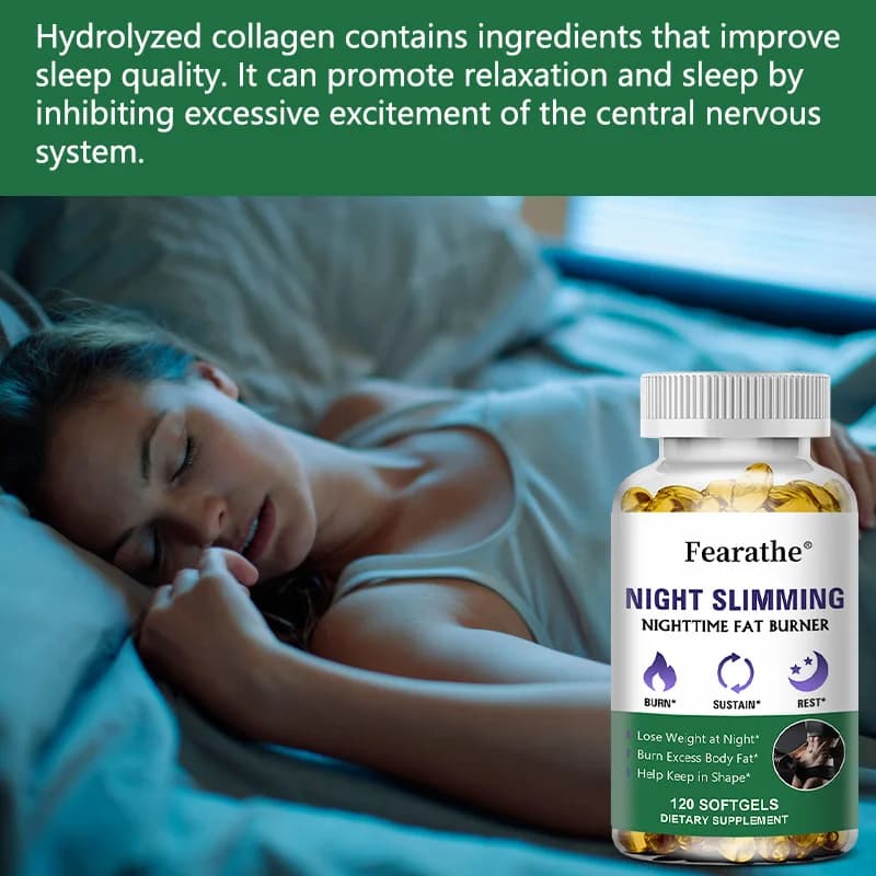 Capsules Brucia Grassi Night - Blocker of Carbohydrates, Appetite suppressor, Detox Support for Sleep and Weight Management for Men and Women