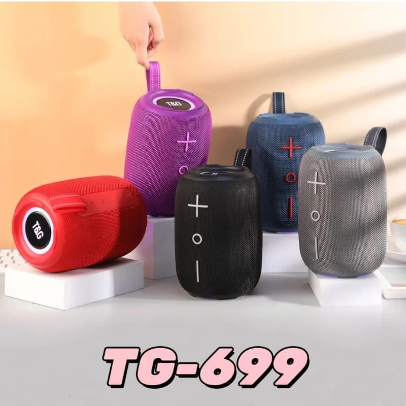 Hot-Selling TG699 Wireless Bluetooth Speaker - TWS Dual Drivers Deep Bass TF Playback Hands-Free Calls Payment Voice Alerts
