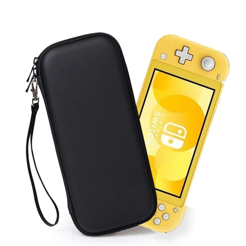 Custodia da trasporto portatile NS Mini rigida in EVA Custodia protettiva antiurto in PU compatibile con accessori per console di gioco Nintnedo Switch Lite