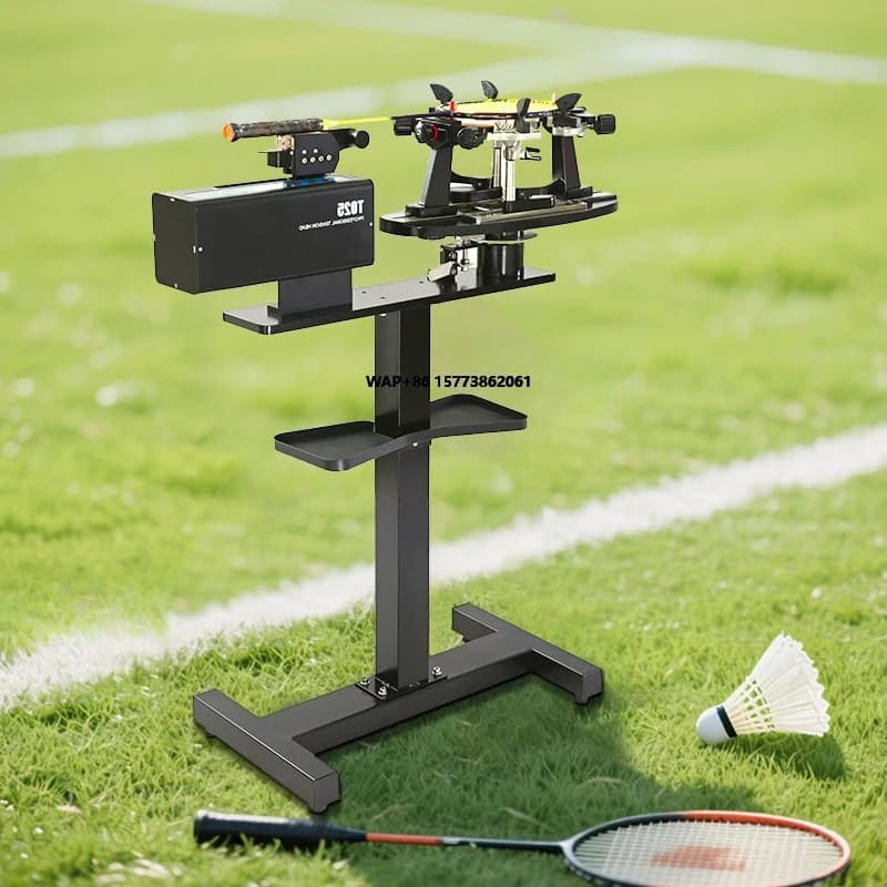Macchina per incordare la racchetta da badminton da tennis elettronica digitale GLS-201 Attrezzatura per incordare verticale