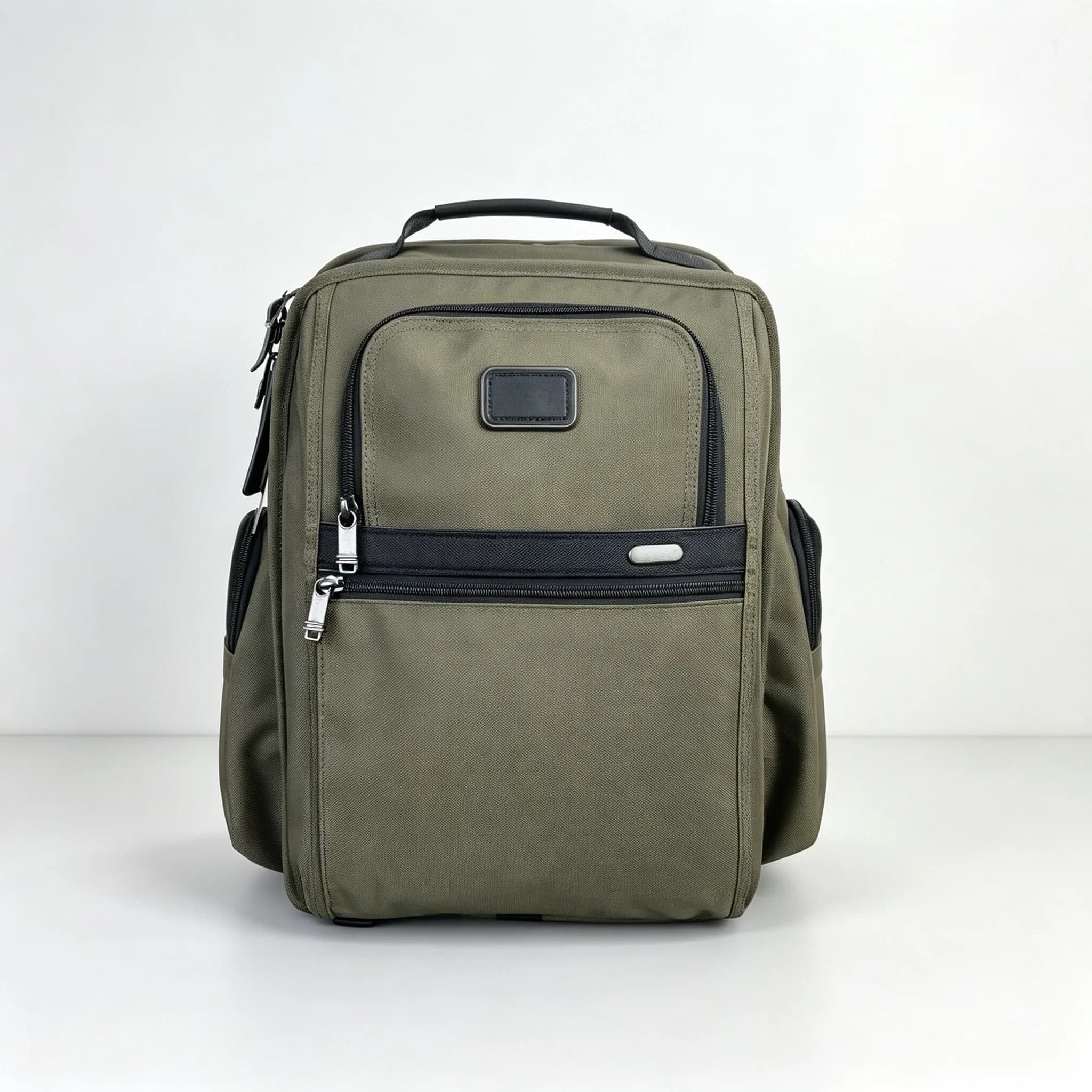 Men’s Durable Nylon Business Backpack, Large Laptop Rucksack for Travel, Spacious School Book Bag for Campus Daily Use