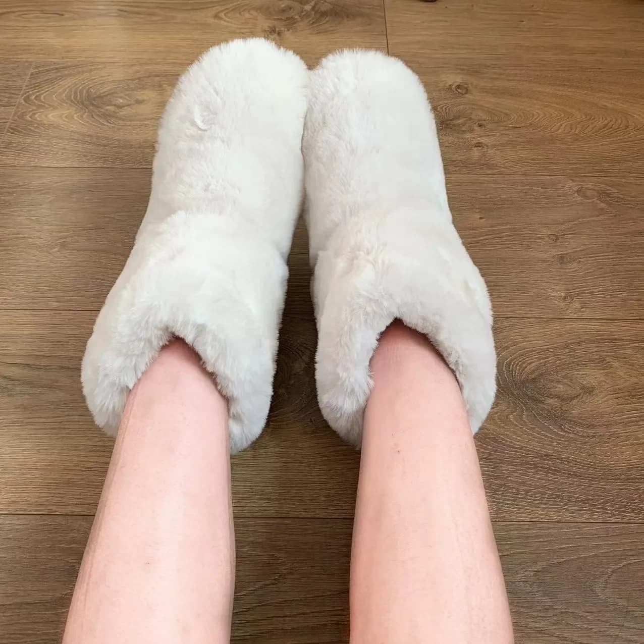 Home Soft Women's Women's Slippers Men's Warm Hot Plush Covered Piatto Fuzzy Women's House Shoes Swimwear