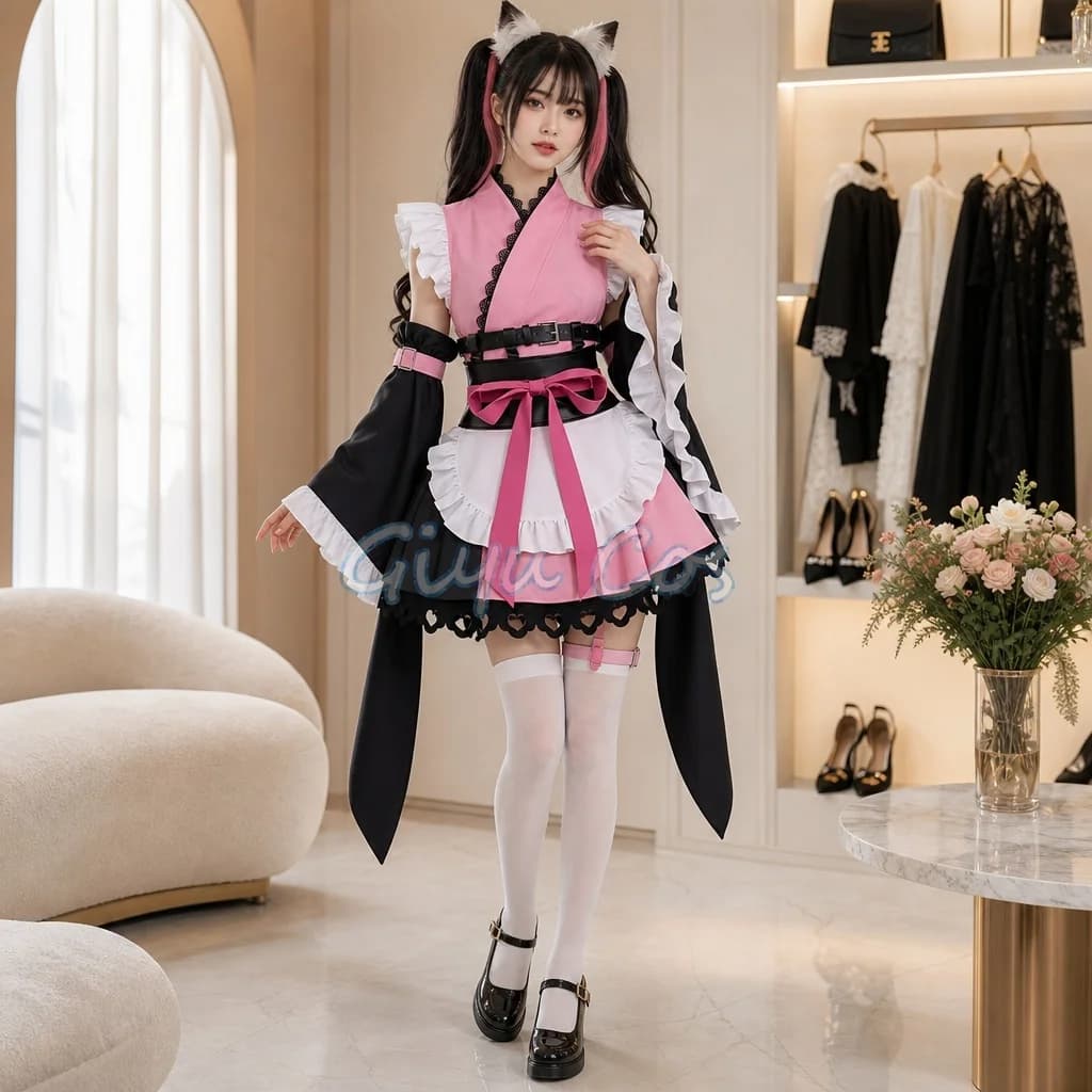 Costume Cosplay Completo della Principessa Cosmica Kaguya Noi Komazawa, Uniforme per Carnevale, Festa di Halloween, Mascherata per Donne