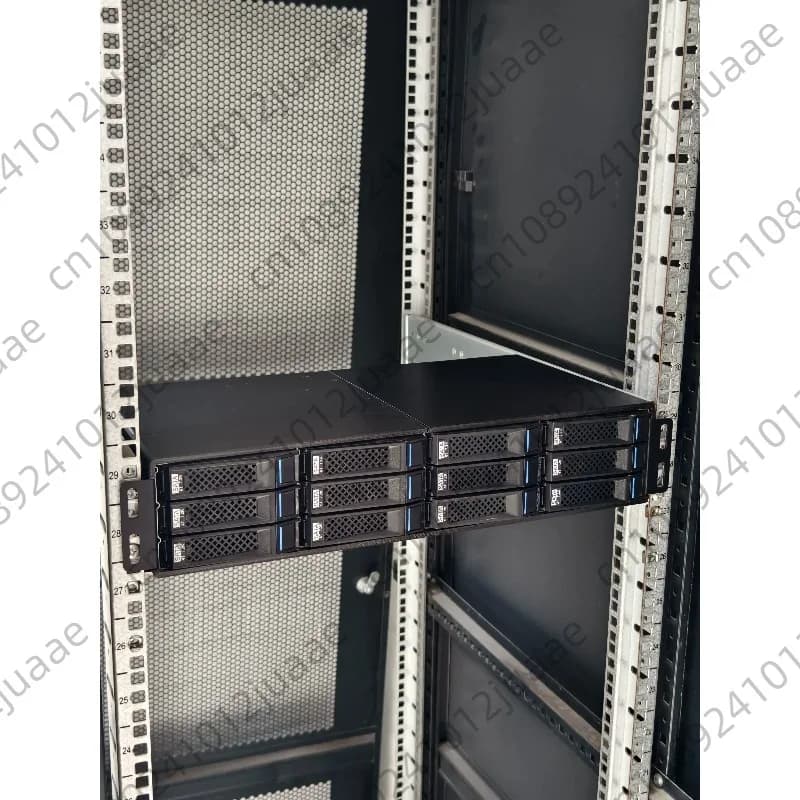 Box di Archiviazione Esterna NAS a 12 Bay per Dischi Rigidi, Serie Backplane 12G