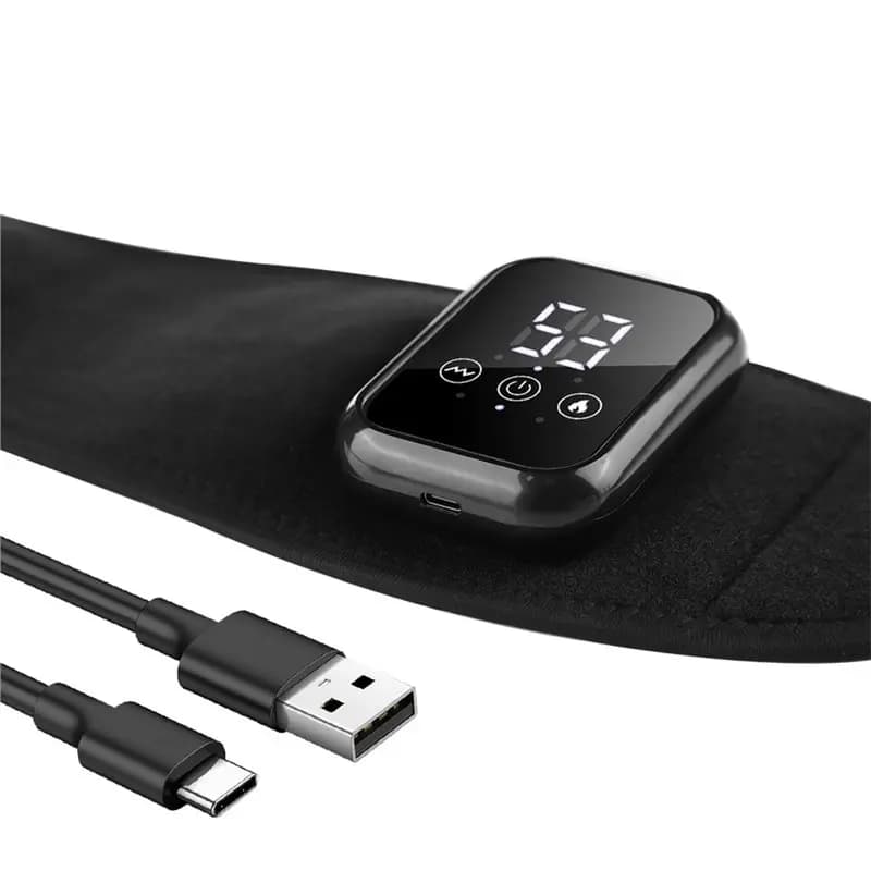 【OFF SHELF】Protezione per le mani, fascia da polso con riscaldamento elettrico, 3 livelli di calore, massaggio vibrante, compressione a caldo, tutore per il polso