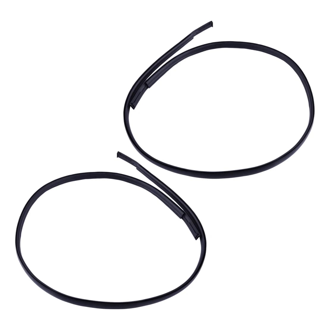 Nuovo 1 Coppia Sinistra e Destra Tetto Gocciolamento Stampaggio Trim Guarnizione Guarnizione Striscia di Tenuta 75556-06080 Misura per Toyota Camry Hybrid 2012-2017