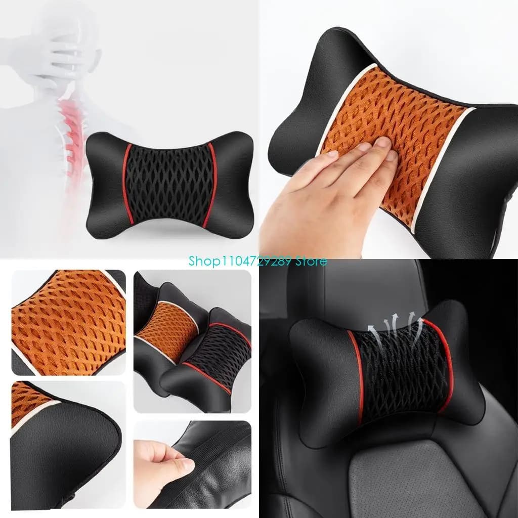 Necksupport Auto Custhow Portherest Neck Protector breathable for seat supports