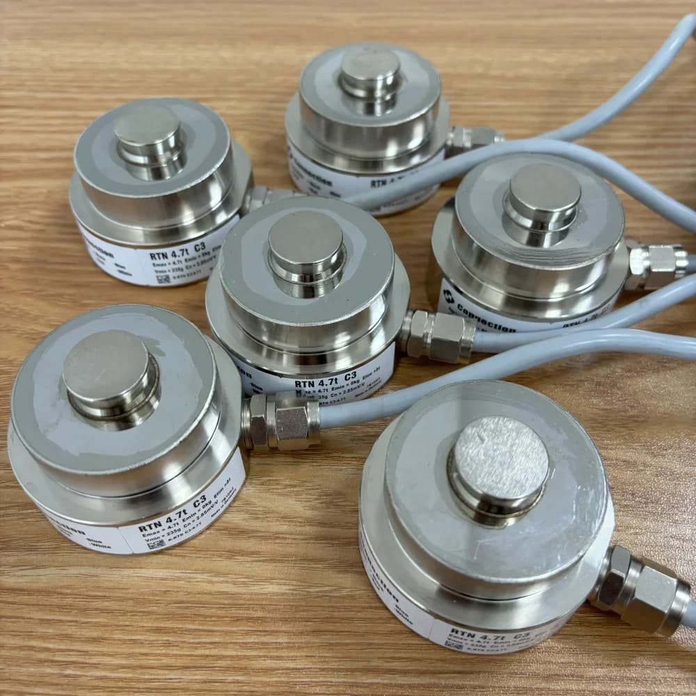2026 Compact 4.7T RTN C3 Ring-Torsion Load Cell IP68 Force Sensor & Weighing Device with 2.85mv/V Torsional Output