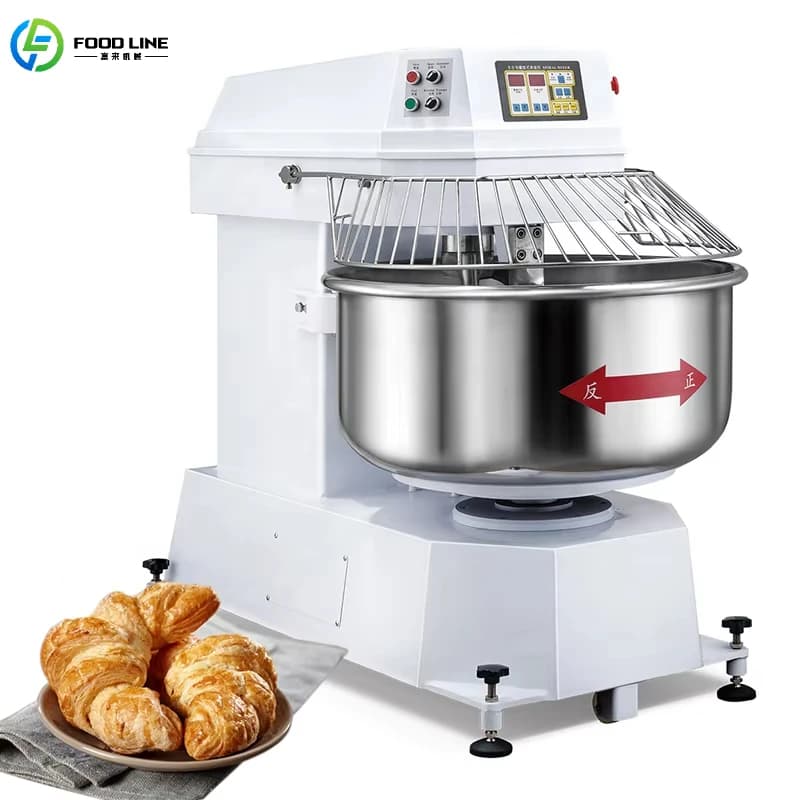 Impastatrice Professionale Personalizzata da 130L, Mixer a Spirale da 50kg per Pasta e Pane, Prezzo di Fabbrica