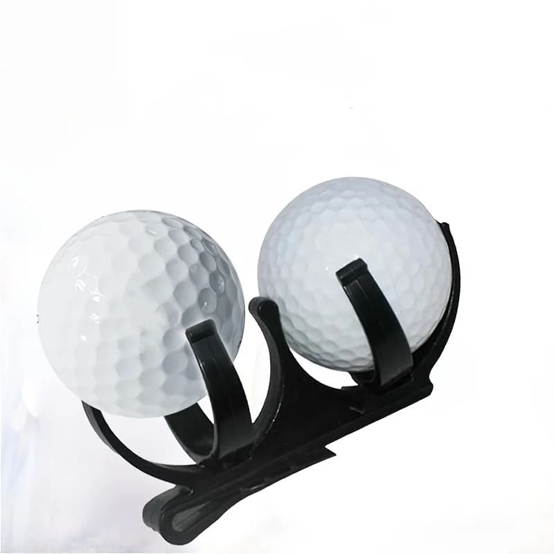 Raccogli Palline da Golf Doppio, Resistente Antiscivolo Girevole Pieghevole, Strumento Portatile per Allenamento e Competizioni all'Aperto