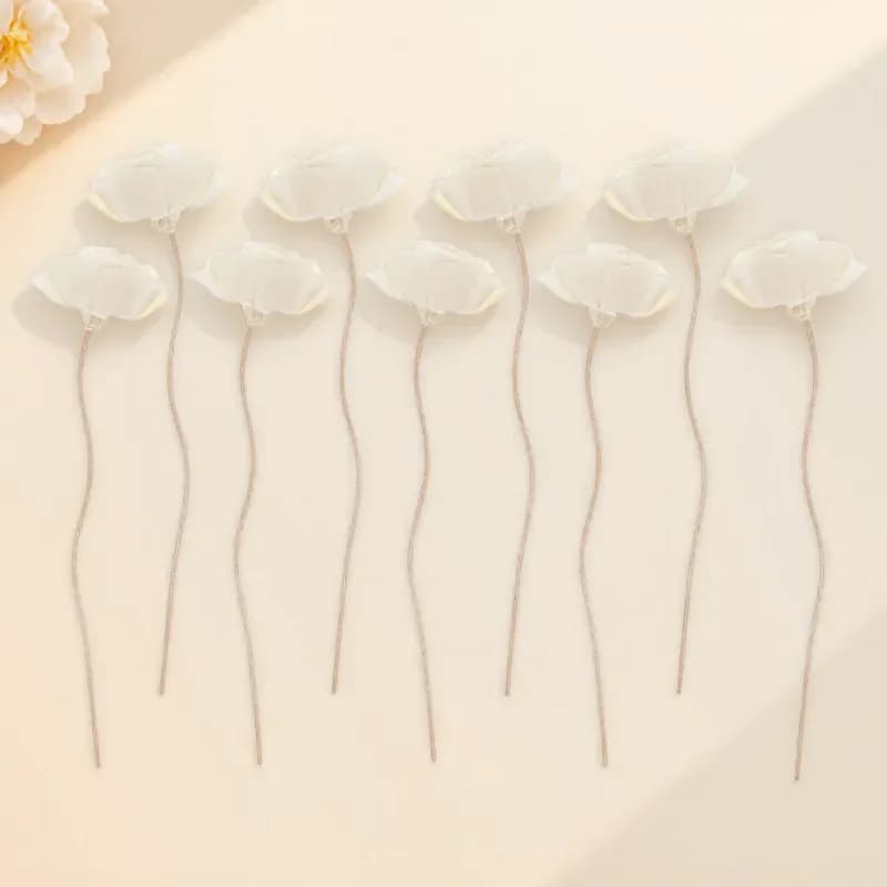 9Pcs Fireless Aromatherapy Rattan Reed Diffuser Sticks Replaceable Essential Oil Diffusers for Home Bedroom Aromatherapy