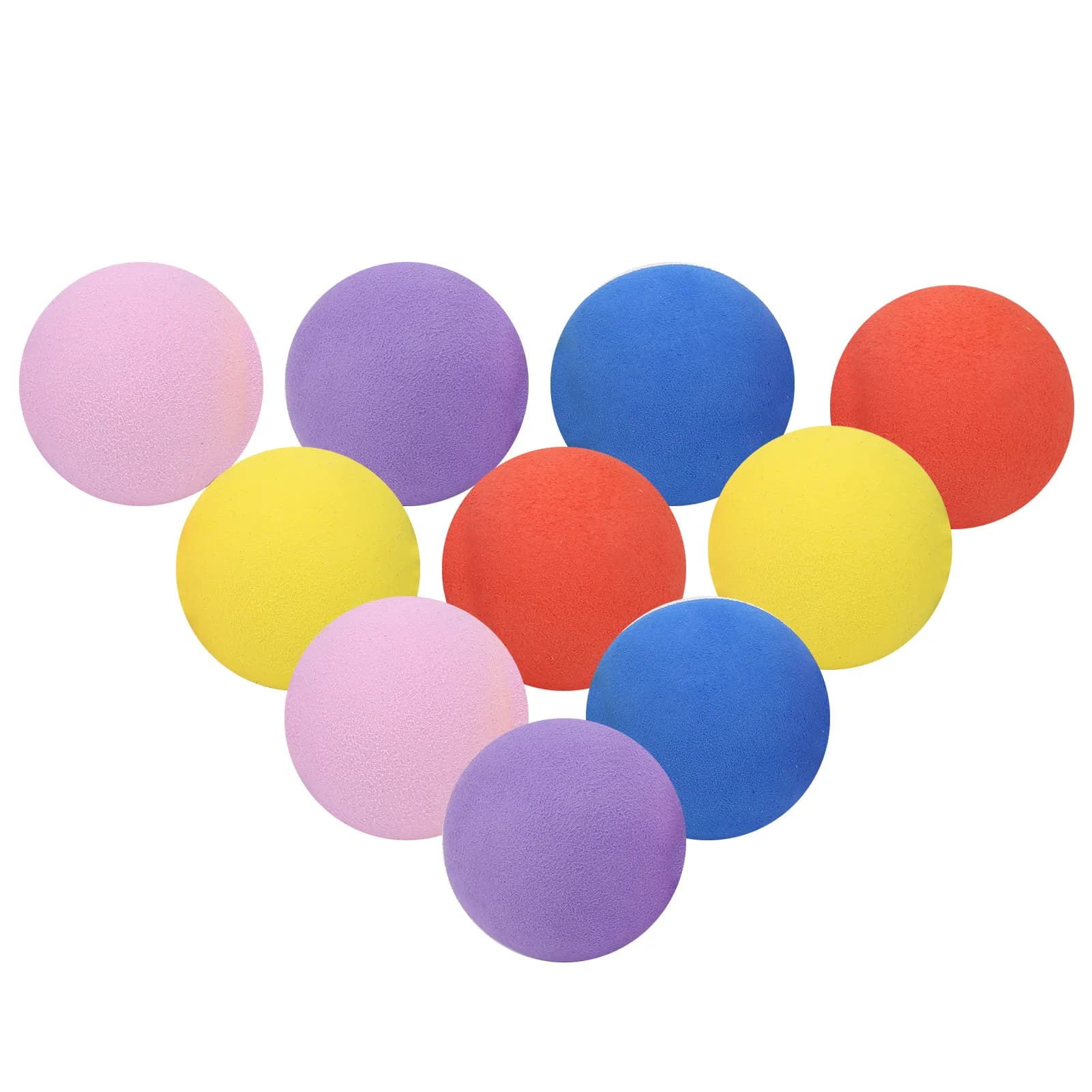 Children Ball Children Ball EVA Children Lightweight Kid Ball Foam Ball 60mm Yellow Blue Orange Purple Pink