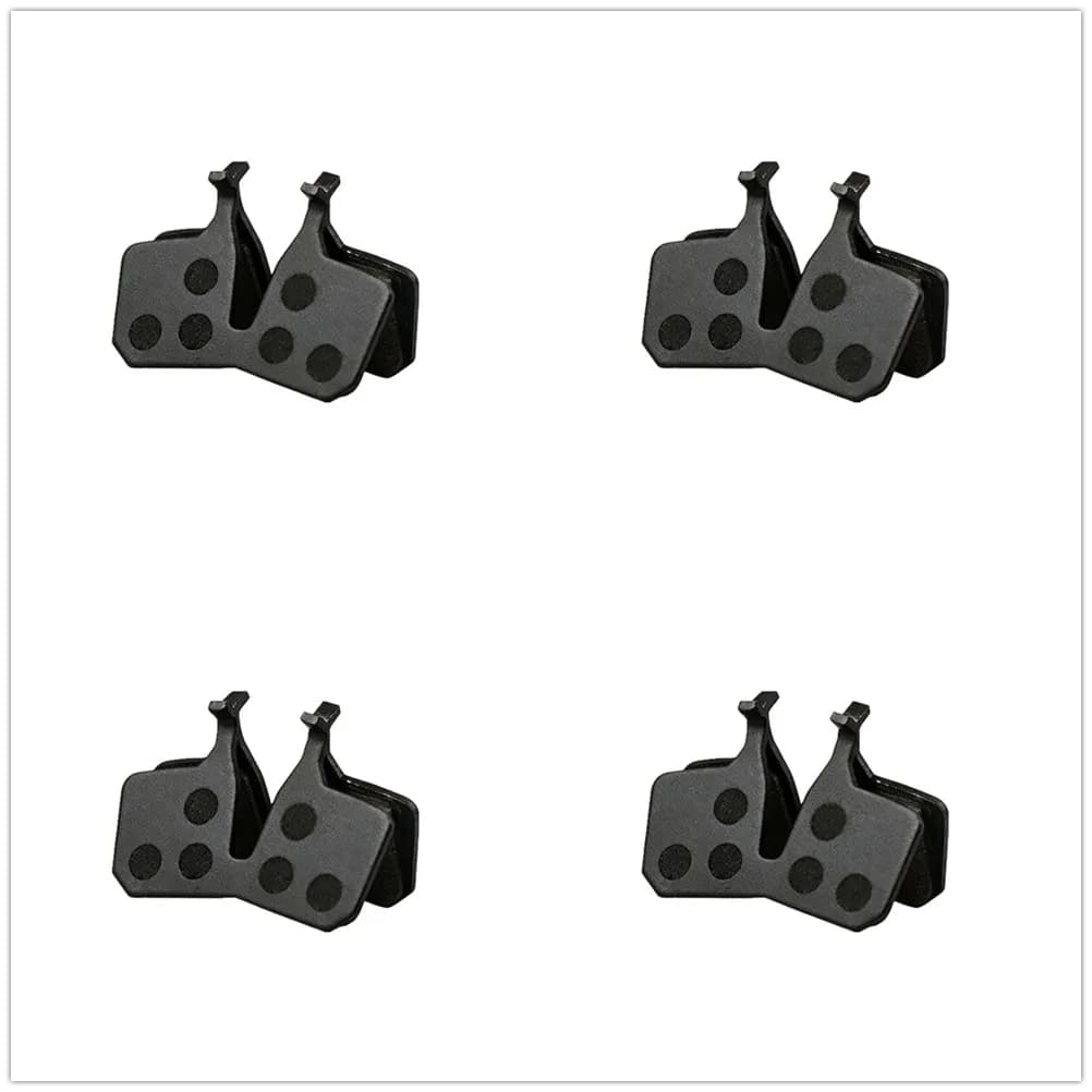 4 Pairs MTB Bicycle Hydraulic Semi-Metallic Quiet Wear-resistant Disc Brake Pads For Magura MT5 MT7 Mountain Bike Accessories