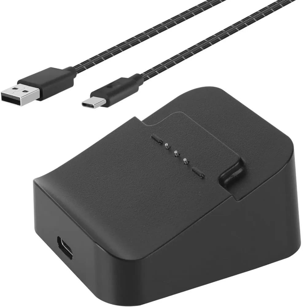Cavo di ricarica Type-C, supporto di ricarica, stazione di ricarica in ABS, dock station per accessori di gioco XBOX ONE ELITEL 2
