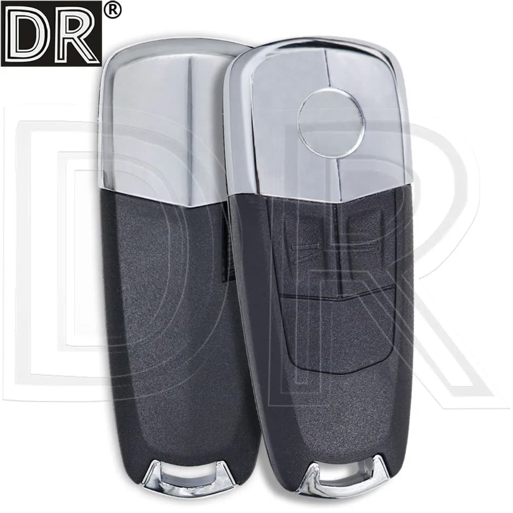 Grande Sostituzione 2 Pulsante Chiave A Distanza Dell'automobile Borsette Custodia Fob Nessun LOGO Per Opel Zafira Astra GTC TT 2 Porte Roadster