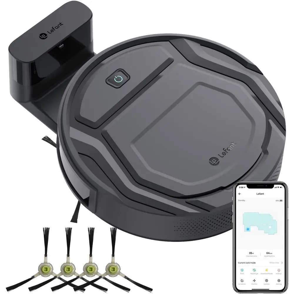 Robot Vacuum Cleaner M210 Pro, Suction 2200Pa, Super Subtle, Silent, Automatic charging, Wi-Fi/APP, Compatible with