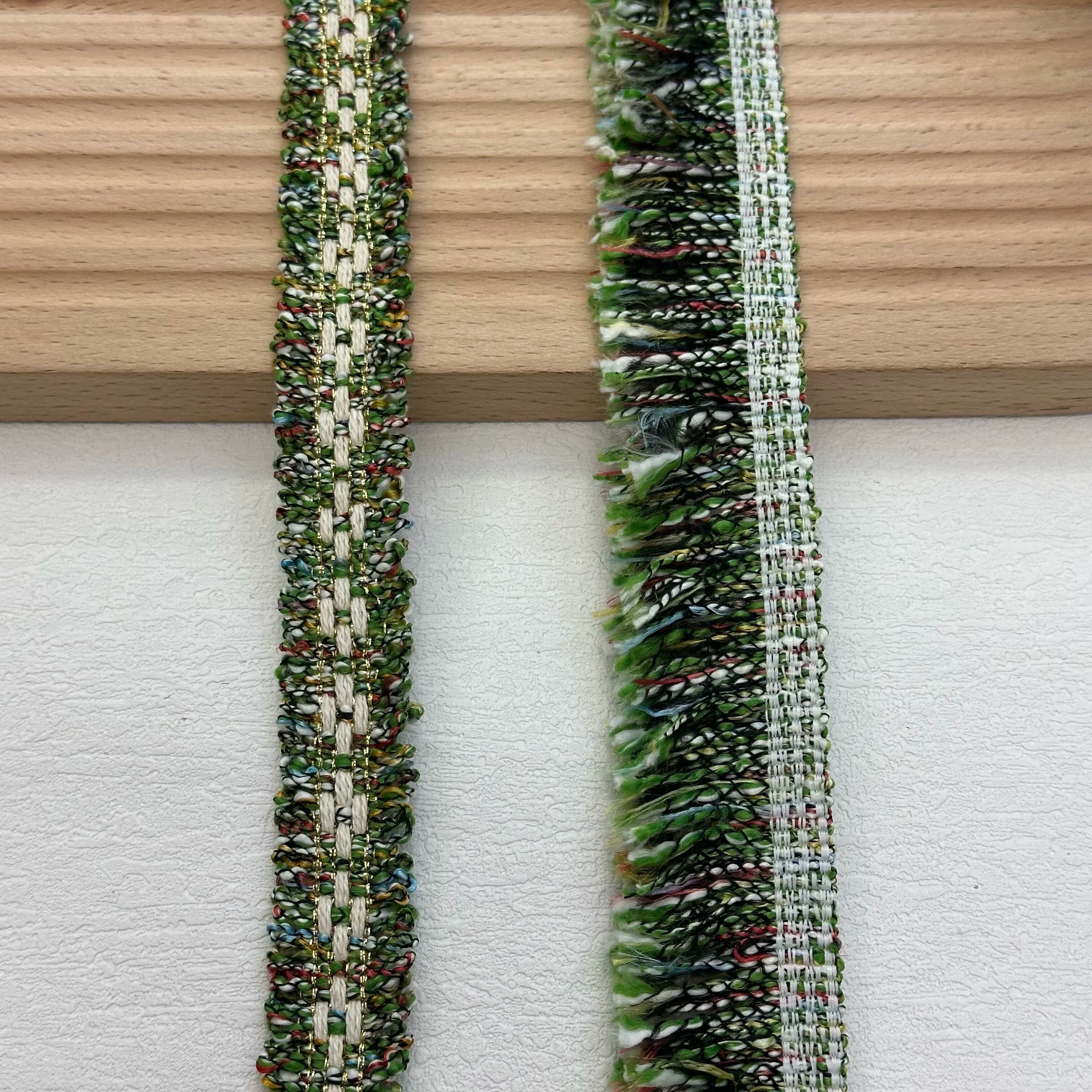 10yard 3cm wide Special yarn mixed color lace sewing trim,Handmade DIY clothing accessories lace trim ribbon