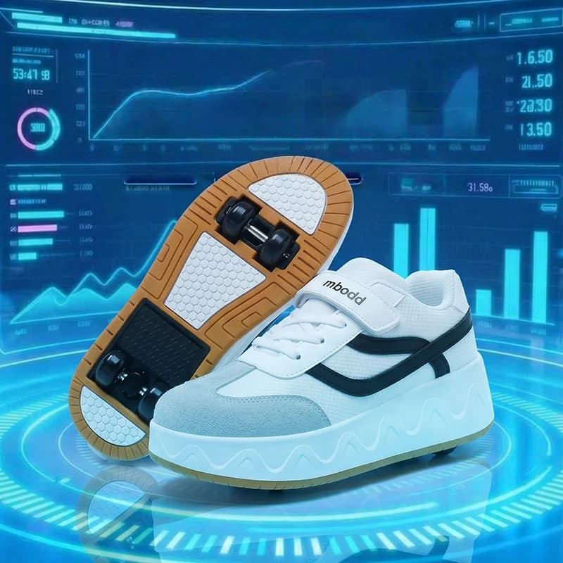 Shoes with Flash Wheels for Kids, Shoes with Wheels, Fashion Sport Shoes for Boys and Girls, Kids Gift